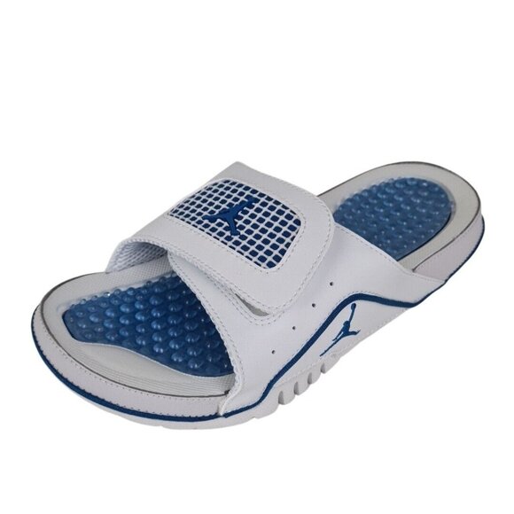 Jordan HYDRO IV Retro Off White Blue Slides Sandal Men